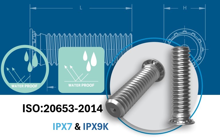 新製品紹介 - PEM® IPF™ 防水セルフクリンチングファスナー
