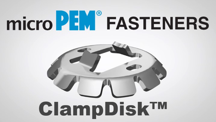 新製品紹介 - 取り外しができる microPEMファスナー"ClampDisk"