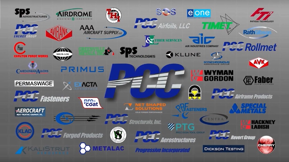 PCC(Precision Castparts)グループ企業ロゴ